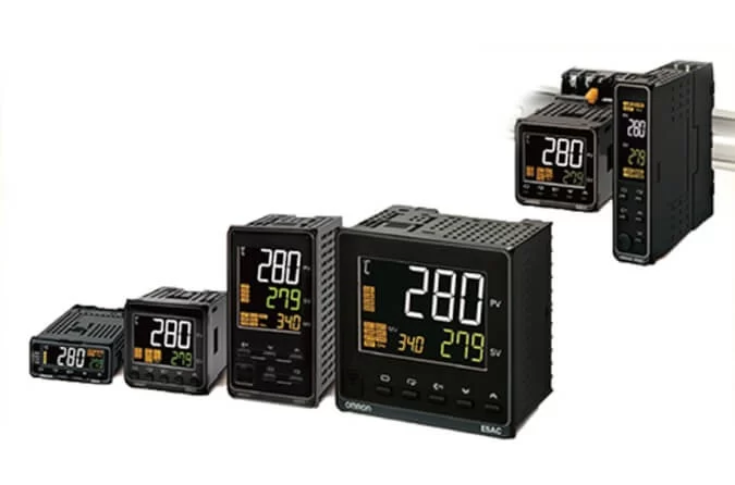 OMRON E5_C temperature controllers