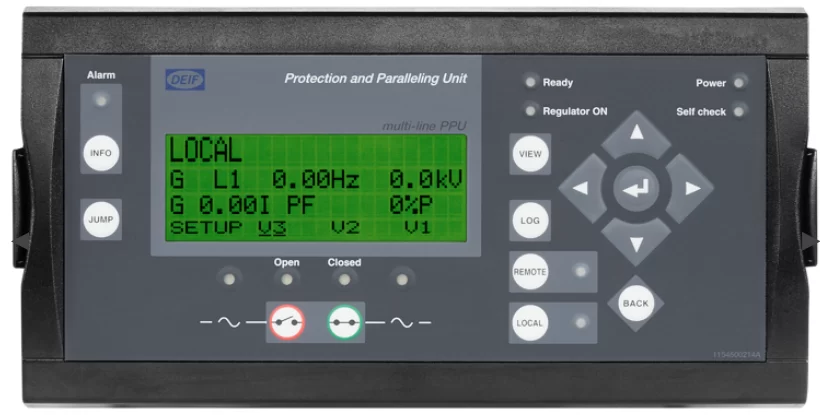 DEIF PPU-3 paralleling and protection unit for marine generator control