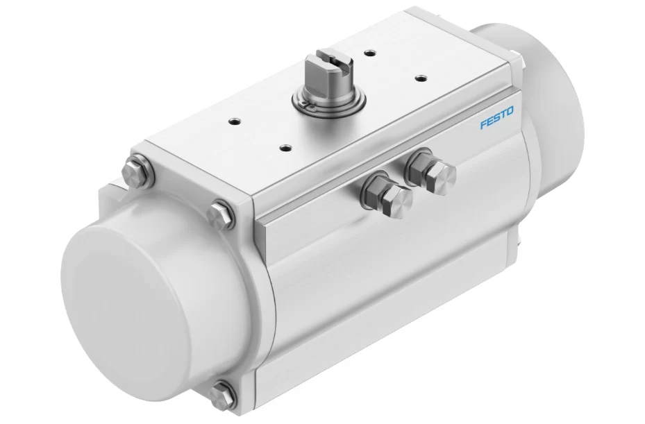 Festo pneumatic quarter-turn actuator for butterfly and ball valves