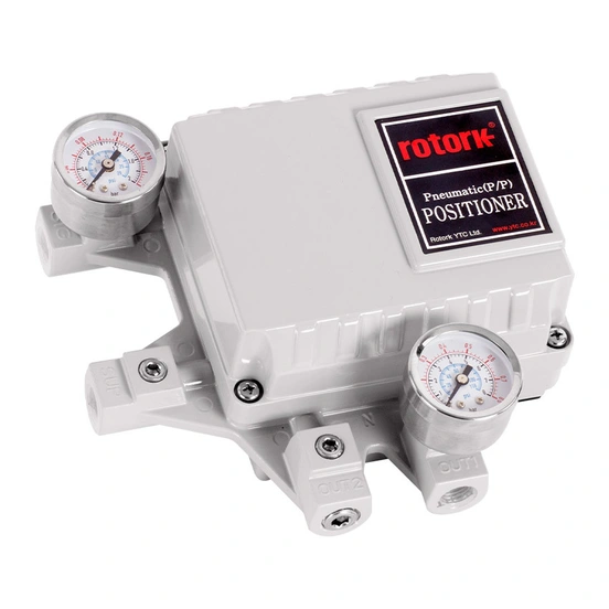 Rotork YTC YT-1200 pneumatic-pneumatic valve positioner