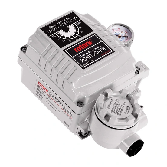Rotork YTC YT-1000 electro-pneumatic valve positioner